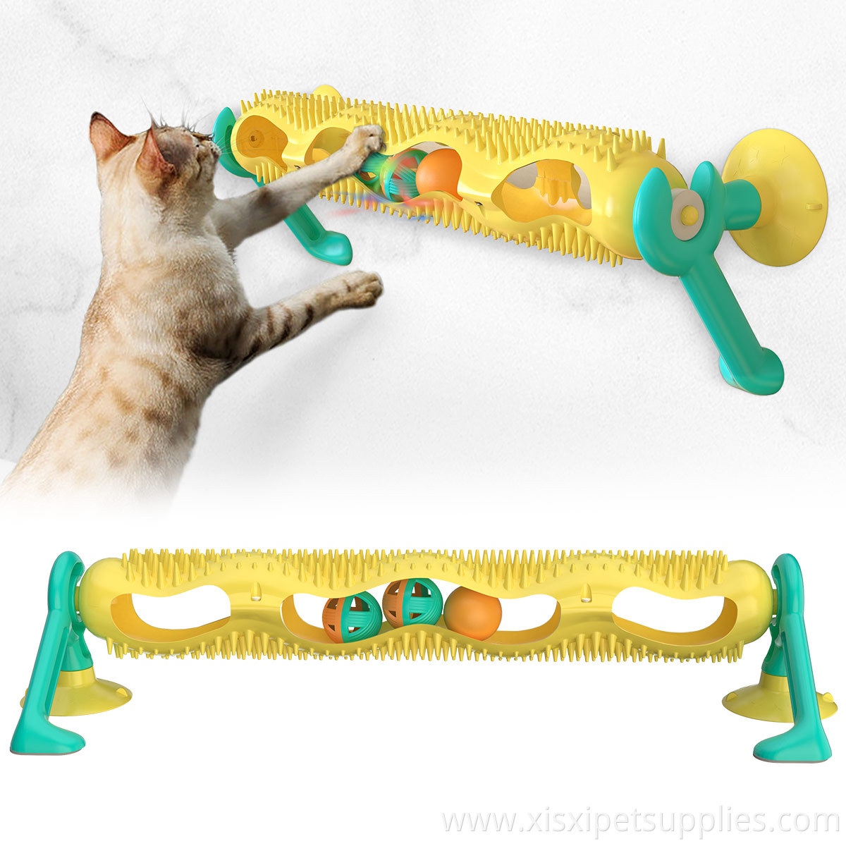 Wholesale OEM/ODM Factory Pet Supplier Interactive Cat Rail Pet Toys